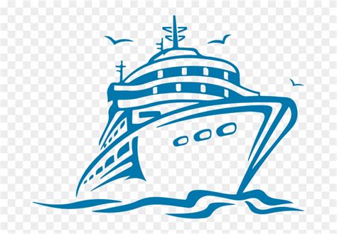 Sailboat Awful Cruise Ship Clip Art Image Design Ncl - Cruise Ship