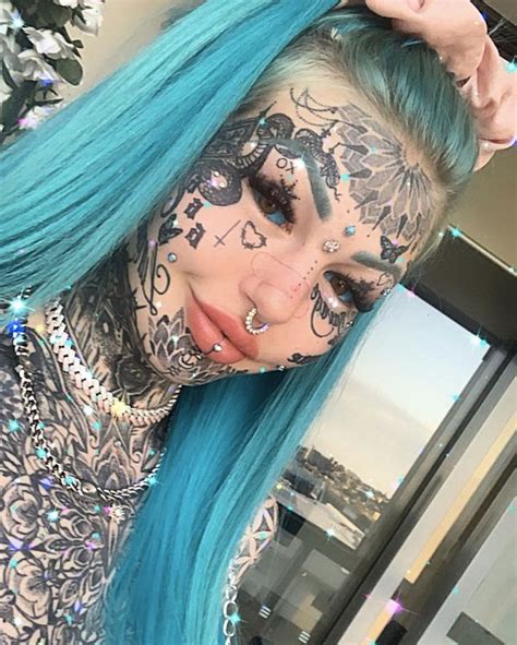 Tattoo Model Pierces Through Lip Scar In Latest Excruciating Procedure My Style News