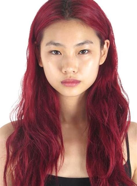 Hoyeon Jung 2019 11 10 In 2020 Red Hair Inspo Dyed Red