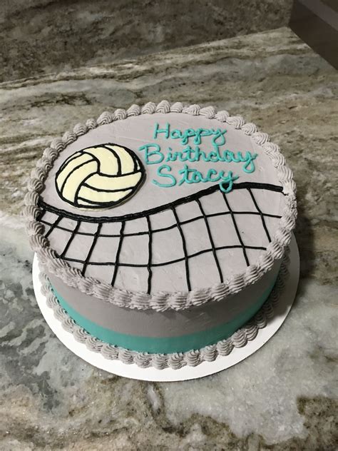 Volleyball Birthday Cakes Funny Birthday Cakes Pretty Birthday Cakes Cute Birthday Cakes