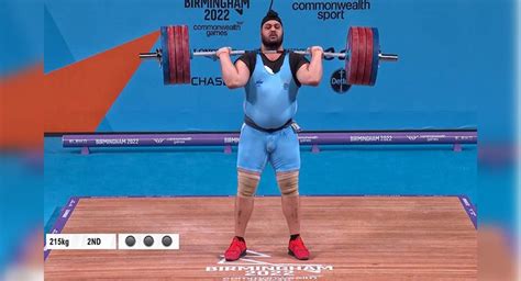Cwg 2022 Indian Weightlifter Gurdeep Singh Wins Bronze In Mens 109