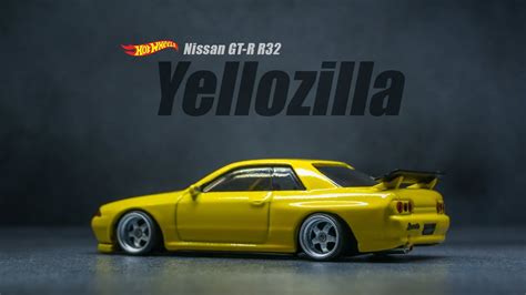 Hot Wheels Custom Nissan Skyline Gt R R Godzilla By Tolle Garage