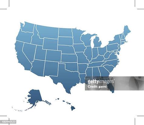 Usa Map Labels Photos And Premium High Res Pictures Getty Images