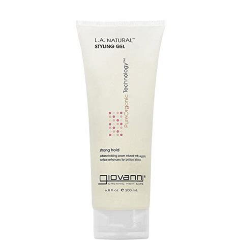 | more body hair thickener by giovanni hair care products, 6.8 oz. Giovanni L.A. Natural Styling Gel, 6.8 Fl Oz (With images ...