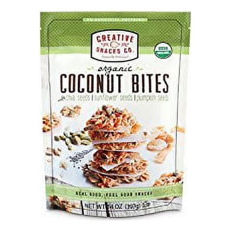 Organic Coconut Bites 14 Oz Walmart Com