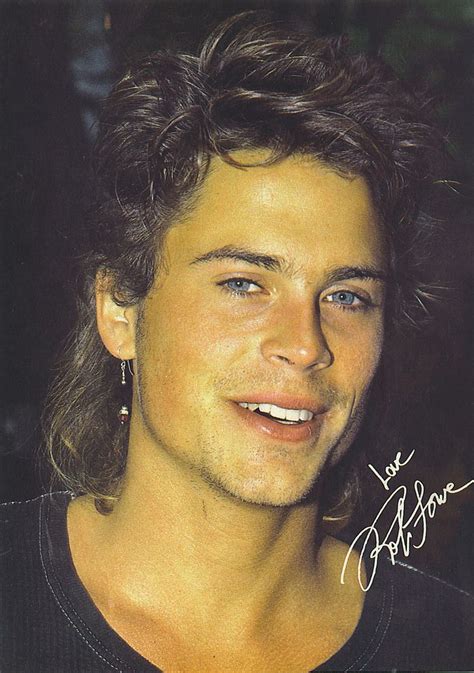 Rob Lowe Photo Rob Lowe Rob Lowe Mullet Hairstyle Mens 80s Hair Styles