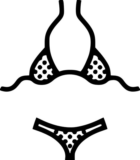 File Bikini Svg Bikini Icon Png Clipart Full Size Clipart The Best