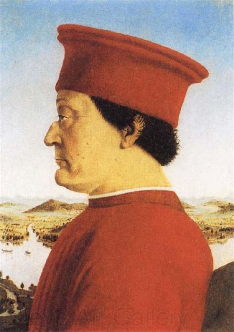 Portrait Of Federigo Da Montefeltro Piero Della Francesca Malmo Sweden