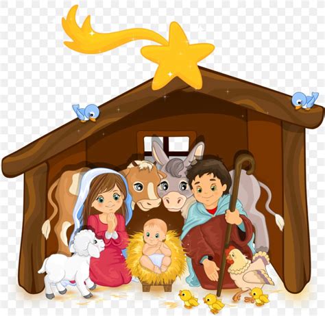 Images Of Christmas Nativity Clip Art Images