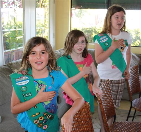Huntington Beach Girl Scout Troop We Added Another New Girl To Our