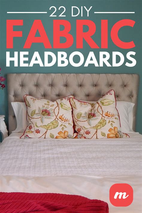 22 Diy Fabric Headboards Diy Fabric Headboard Fabric Diy Home Crafts