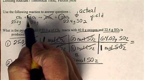 Calculate The Theoretical Yield To Determine The Yield In A Chemical