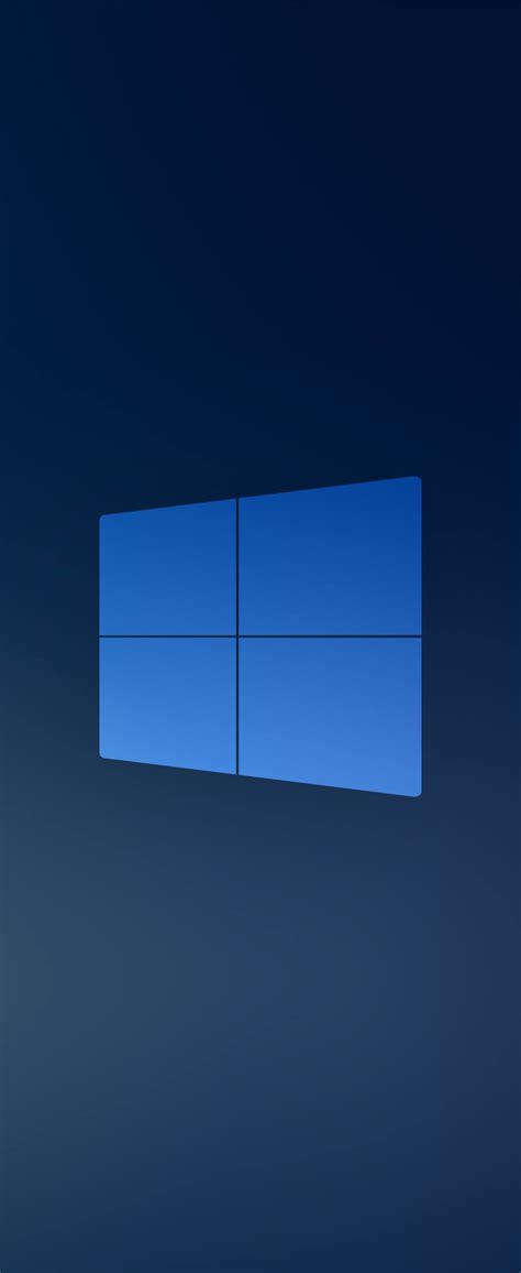 1080x2636 Resolution Windows 10x Blue Logo 1080x2636 Resolution