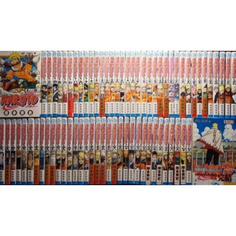 Naruto Vol1 72 Complete Full Set Manga Japanese Comics Used Japan 140