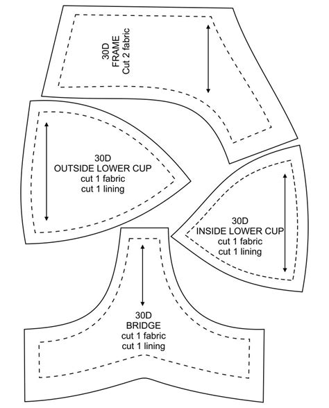 printable downloadable free bra pattern pdf luckily the range of sports bra sewing patterns