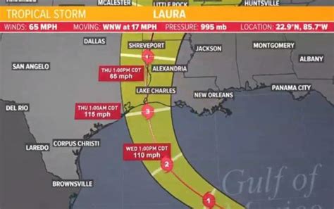 Tropical Storm Laura Will Likely Become Hurricane Today Watches