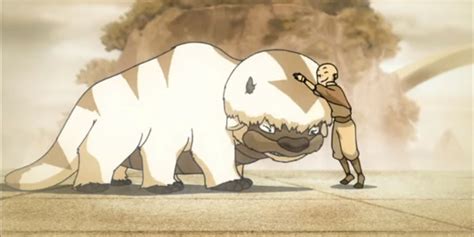 Aang And Appa Soar Above The Clouds In Beautiful Avatar Last Airbender Art