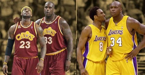 Shaq On The Leadership He Shared To Lebron In Comparison To D Wade And Kobe Basketball Network