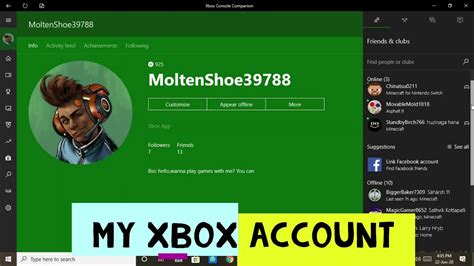 My Xbox Account Youtube