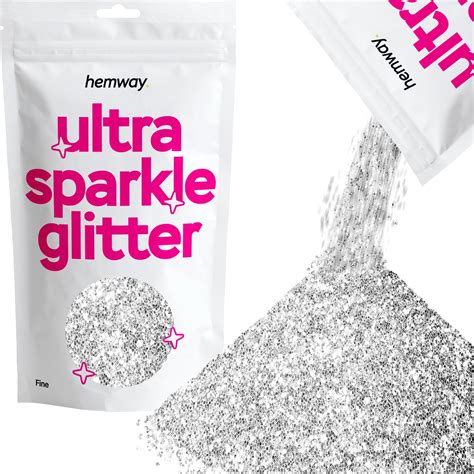 Silver Ab 150g My Glitter Wall Glitter For Emulsion Paint