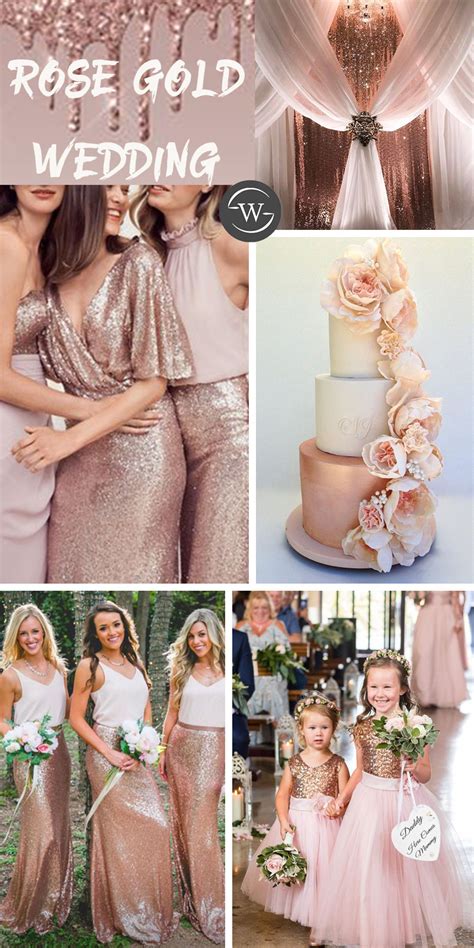 Top 7 Unique And Elegant Rose Gold Wedding Ideas That You Cant Miss