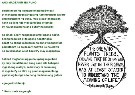 Buhay Manilenyo Ang magtanim ng puno