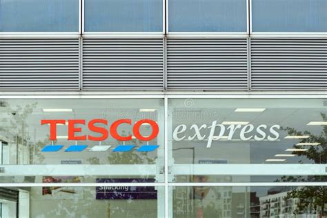 Tesco Express Supermarket London England Editorial Image Image Of