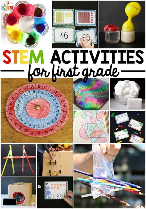 The students will receive a broad overview of many different types of science in order to better understand the world around them. First Grade STEM Activities | Math stem activities, Stem ...