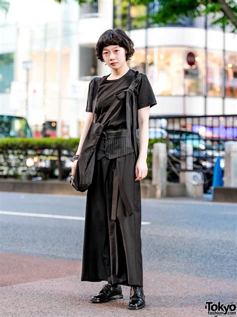 Minimalist Japanese Street Fashion W Yohji Yamamoto 3 4 Three Quarter