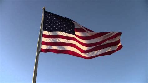 American Flag Waving