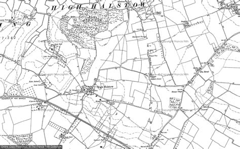 Old Maps Of High Halstow Kent Francis Frith