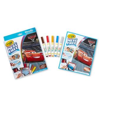 This is a download only. Crayola Color Wonder Metallic Coloring Kit - Cars 3 ...