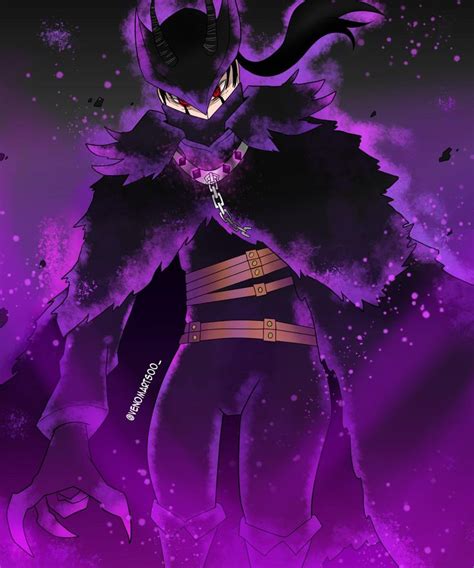Nacht Demon Form By Bigfro00 On Deviantart Personagens De Anime