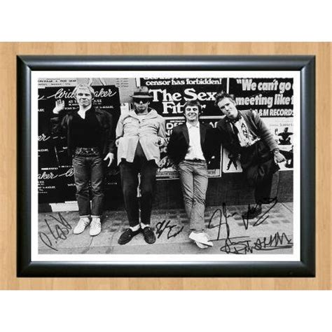 Sex Pistols Band Signed Autographed Photo Poster Print Memorabilia A4 Size On Ebid United