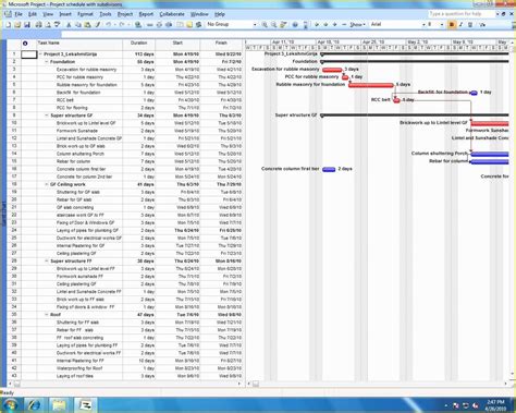 Construction Project Template Free Of Excel Templates For Construction