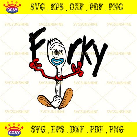 Forky Svg Toy Story Svg Disney Svg Toy Story Cut File Disney Cut File