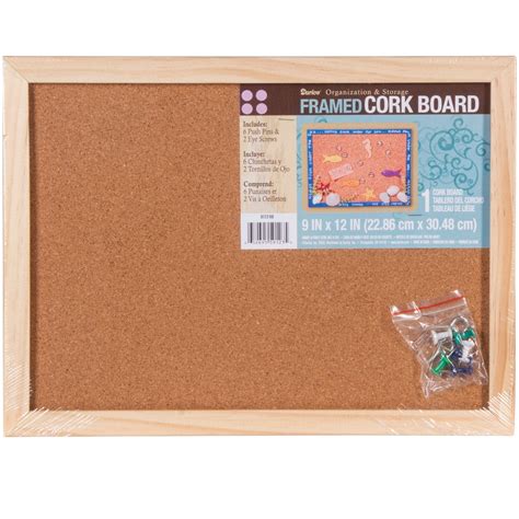Darice Cork Memo Board 9 By 12 Inch Uk Kitchen And Home