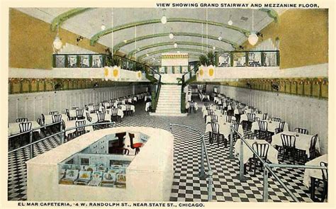 You can certainly make any idea come true for your wedding. POSTCARD - CHICAGO - EL MAR CAFETERIA - 14 W RANDOLPH NEAR ...