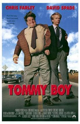 'hippopotomonstrosesquippedaliophobia' is the fear of long words. Tommy Boy Picture - Movie Fanatic