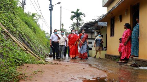 Floodwaters Recede From Upper Reaches Of Pathanamthitta In Kerala The