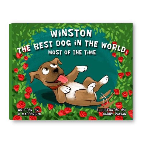 Original Book Winston The Best Dog In The World Winston The Dog