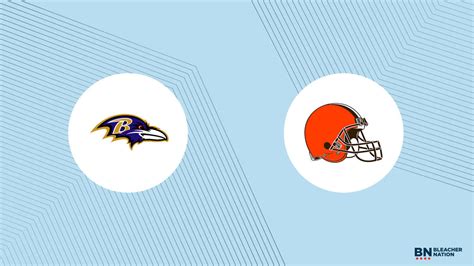 Ravens Vs Browns Week Odds Bets Over Under Lines Bleacher Nation