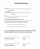 Mortgage Gift Letter Template Images