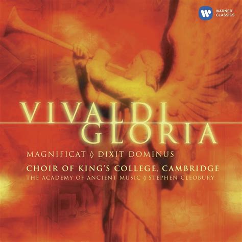 Vivaldi Gloria Magnificat Dixit Dominus Vivaldi Antonio Amazon