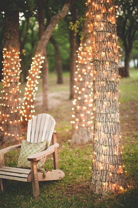 27 Magical Ways To Use Fairy Lights In Your Garden