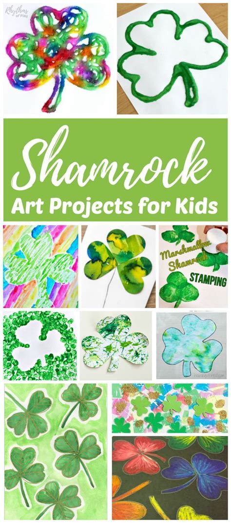 Teach The Kids The Difference Between A Shamrock And A Four Leaf Clover