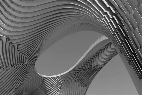 Arch Interior Parametric Design Zaha Hadid Architects Architecture
