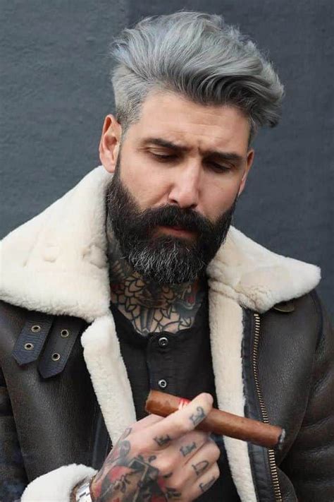 Silver Hair Ideas For Men With Styling Tips And Faqs Silver Hair Men