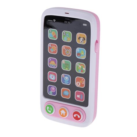 Kids Baby Phone Toy Learning English Educational Cellphone