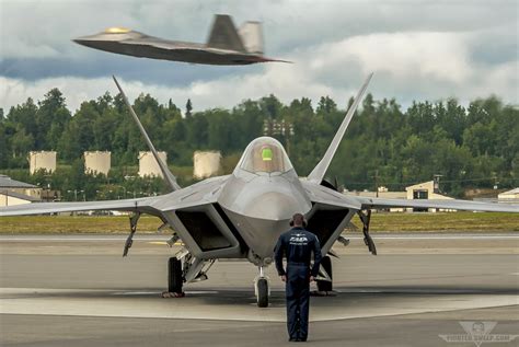 The result of the usaf's advanced tactical fighter program, the aircraft was designed primarily as an air superiority fighter. Lockheed-Martin F-22A Raptor Photo Gallery | Fighter Sweep